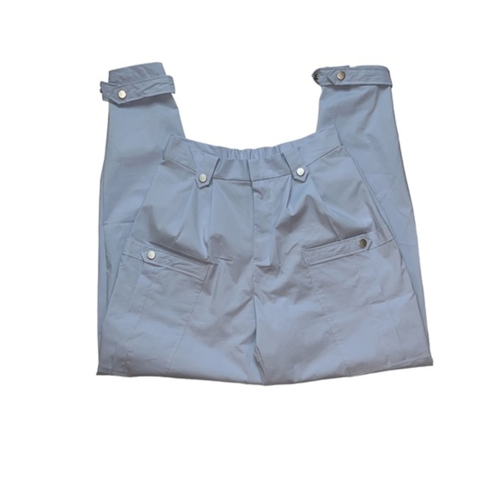 Gentle Herd Pocket Taper cotton-blend ankle pants - Picture 3 of 6